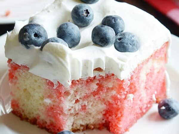 Strawberry Jell-O Poke Cake Recipe