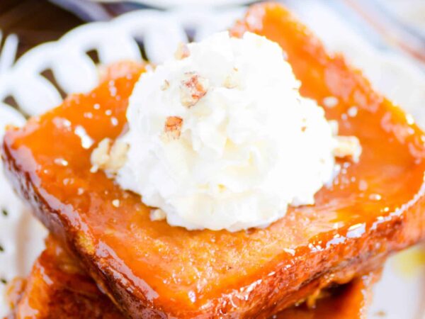 Pumpkin Overnight Baked French Toast Recipe