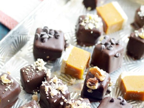 Chocolate Covered Pumpkin Pie Bites Recipe