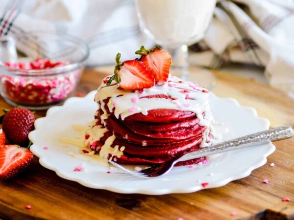 Red Velvet Pancakes Recipe