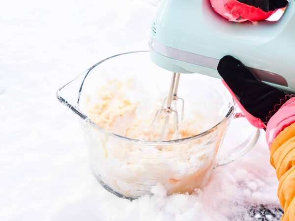 Easy Snow Cream Recipe