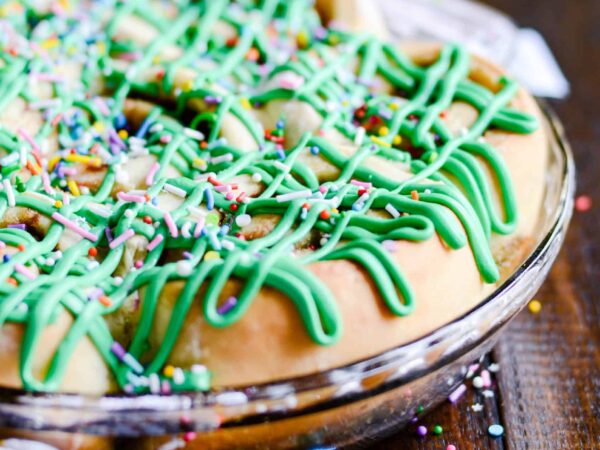 St. Patrick’s Day Cinnamon Rolls