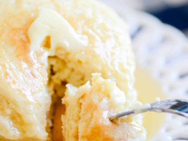 Melt in Your Mouth Buttermilk Pancakes + Buttermilk Syrup Recipe