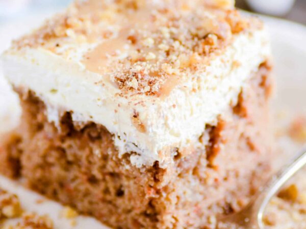 Carrot Cake Poke Cake Recipe