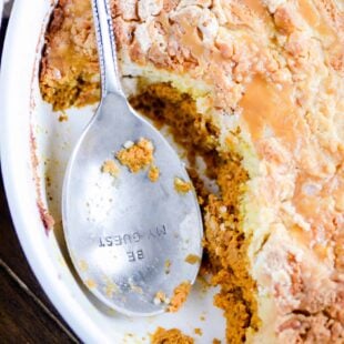 Pumpkin Dump Cake Recipe
