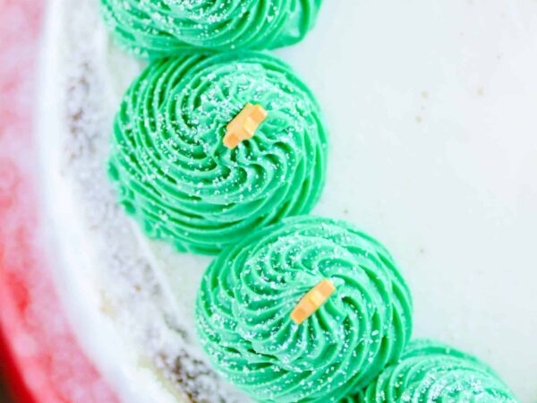 Chocolate Peppermint Christmas Tree Cake Recipe