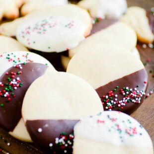 3-Ingredient Shortbread Cookies Recipe