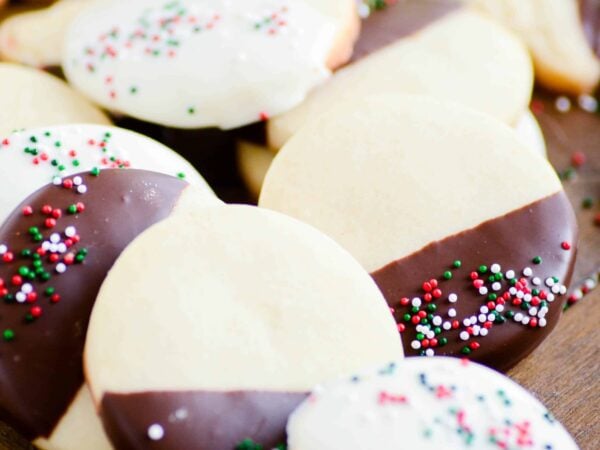 3-Ingredient Shortbread Cookies Recipe
