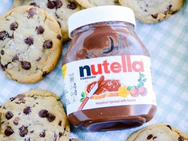 Nutella Stuffed Browned Butter Chocolate Chip Cookies Recipe