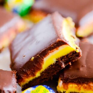 Cadbury Cream Egg Brownies Recipe