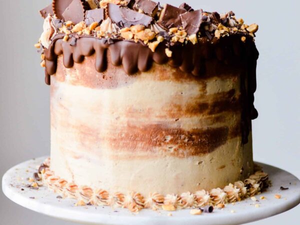 Peanut Butter Cup Cheesecake Cake Recipe