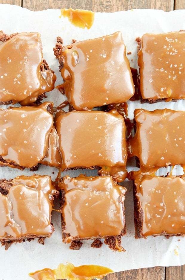 Salted Caramel Brownies