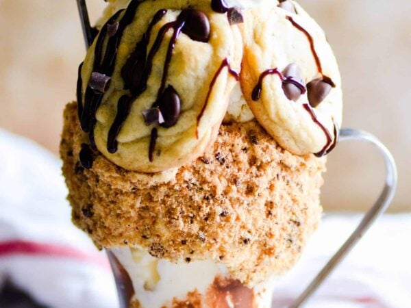 Crazy Chocolate Chip Cookie Sundae Recipe