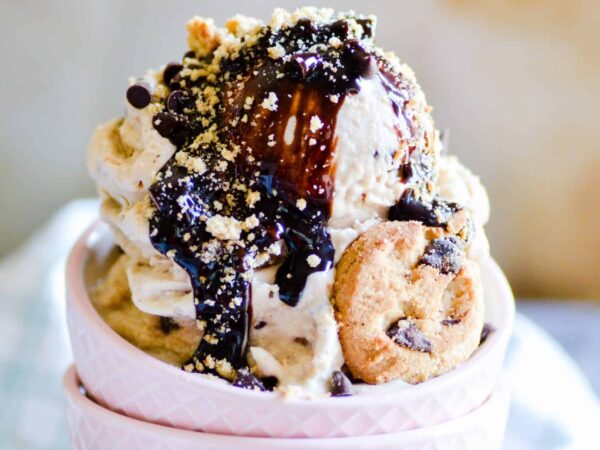 Semi-Homemade Chocolate Chip Cookie Ice Cream Recipe