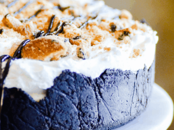 No Bake Deep Dish Cookies & Milk Pie Recipe