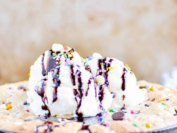 Birthday Skillet Cookie Recipe