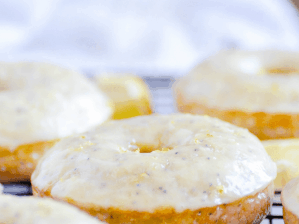 Baked Lemon Poppyseed Donuts Recipe