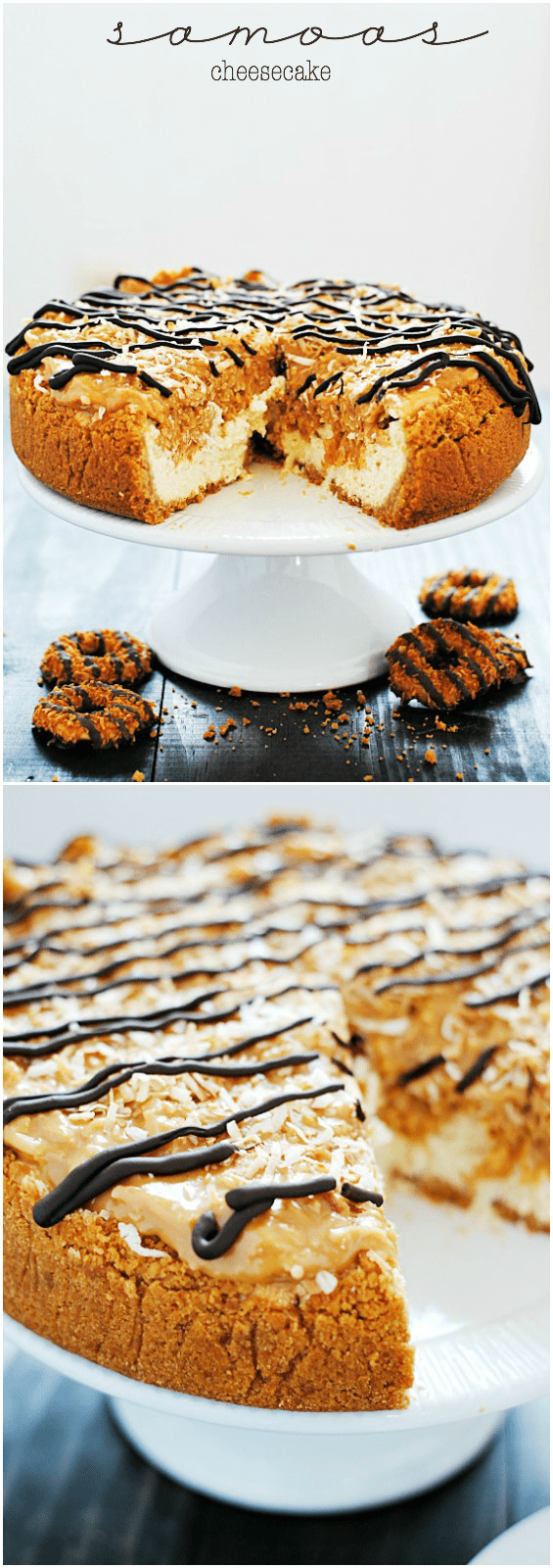 Samoas Cheesecake