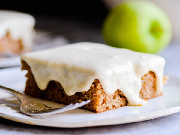 Caramel Apple Sheet Cake Recipe
