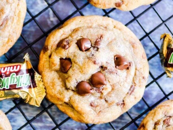 Milky Way Stuffed Chocolate Chip Cookies Recipe