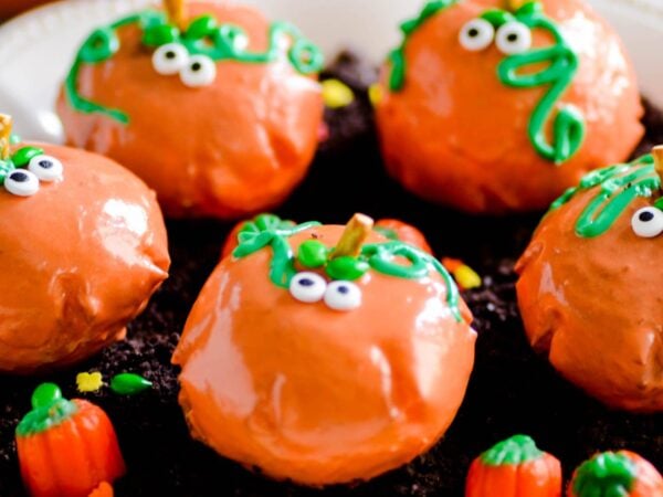 Easy Pumpkin Patch Donuts with Rhodes Rolls Recipe