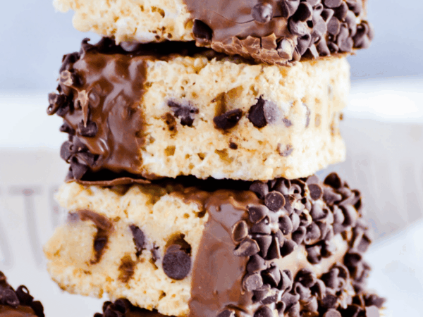 Cookie Dough Stuffed Rice Krispie Treats Recipe