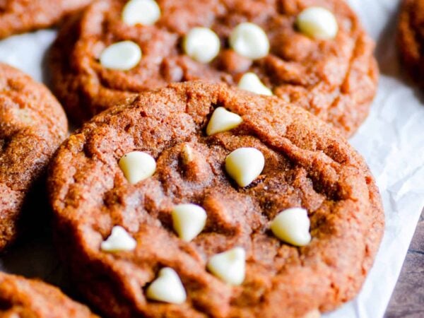 White Chocolate Chip Pumpkin Snickerdoodles Recipe