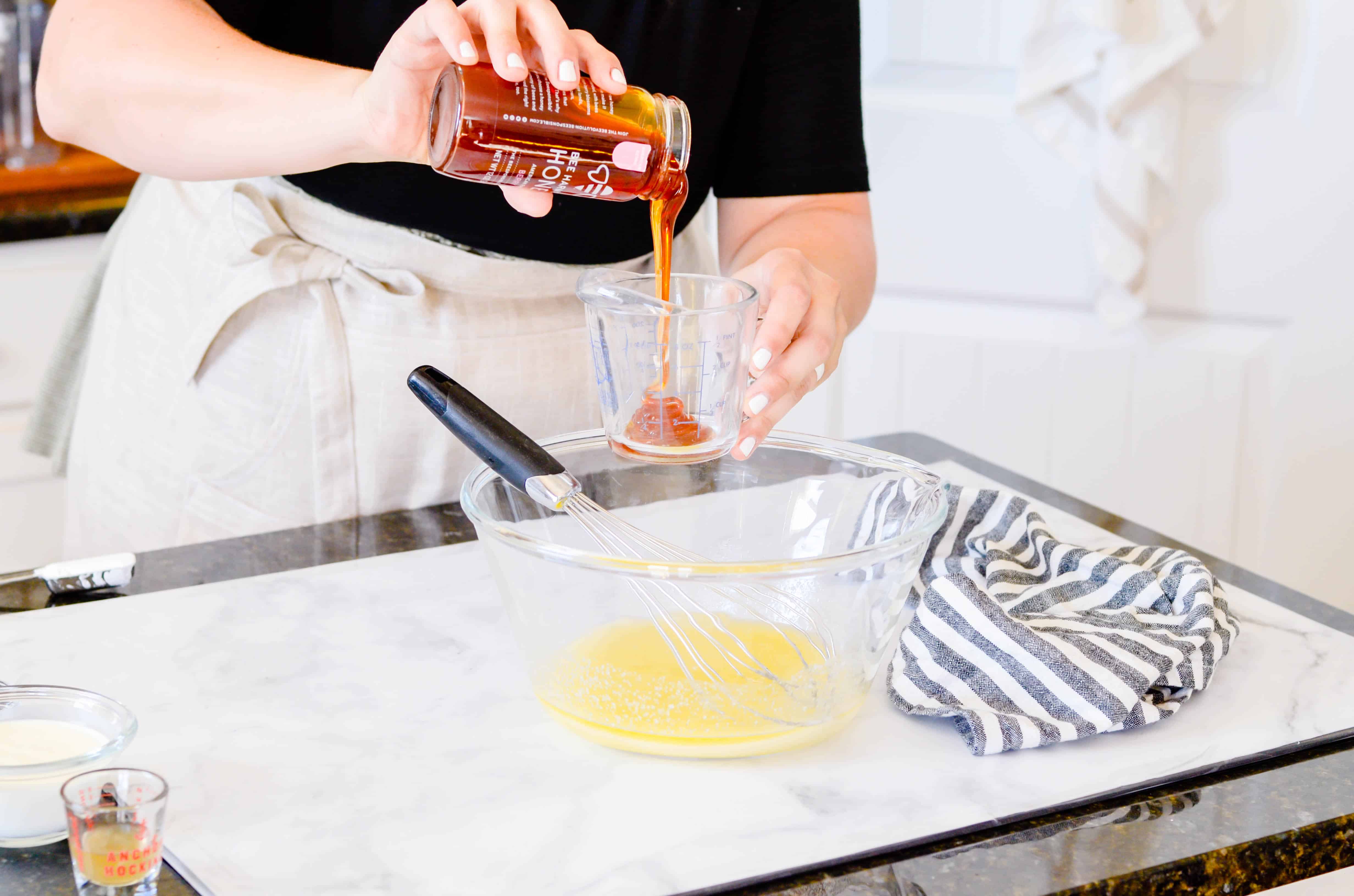 This Salted Honey Custard Pie brings a little something different to the Thanksgiving table.