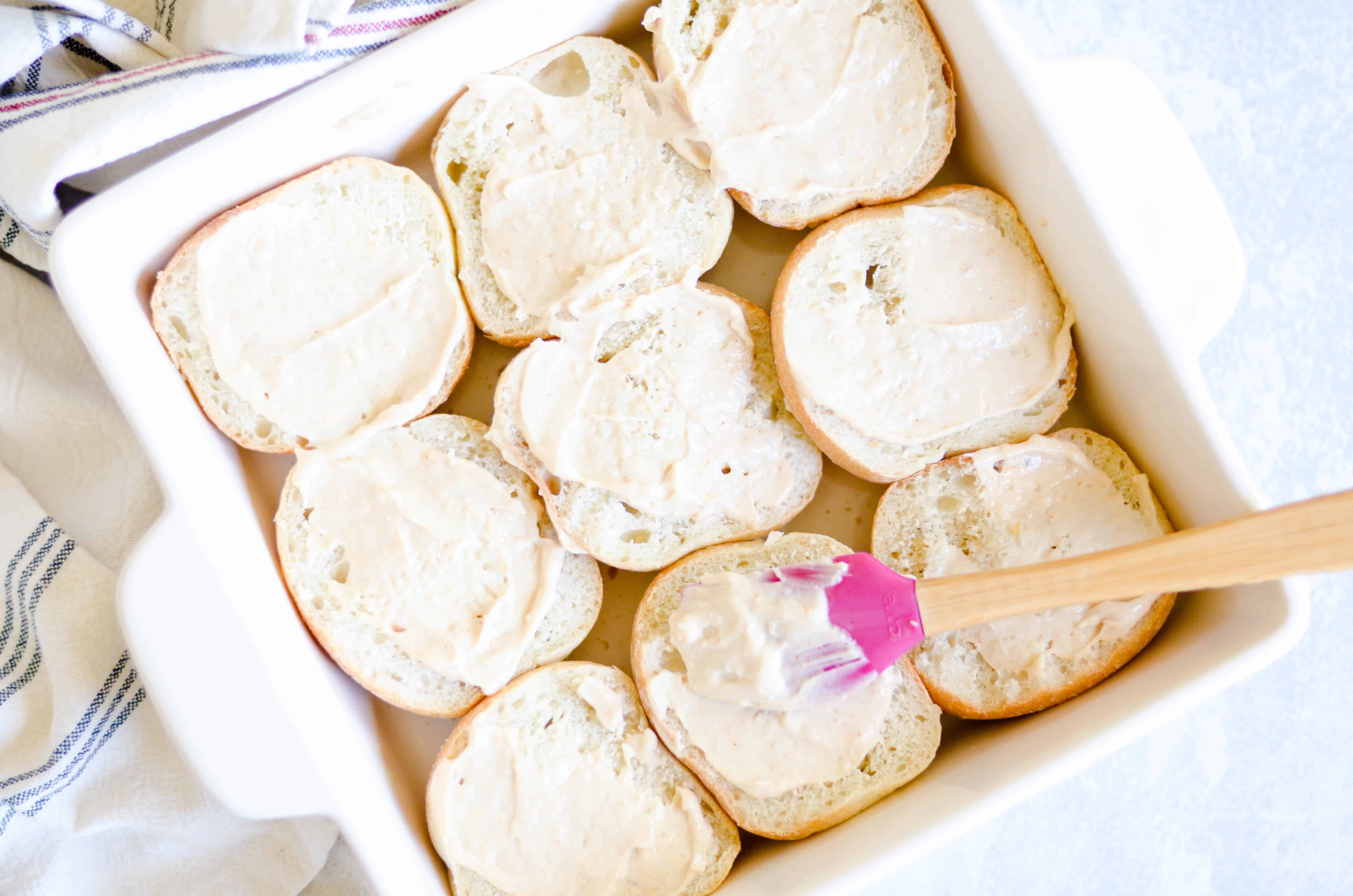 Cranberry Turkey Sliders with a Cajun Cream Cheese Spread