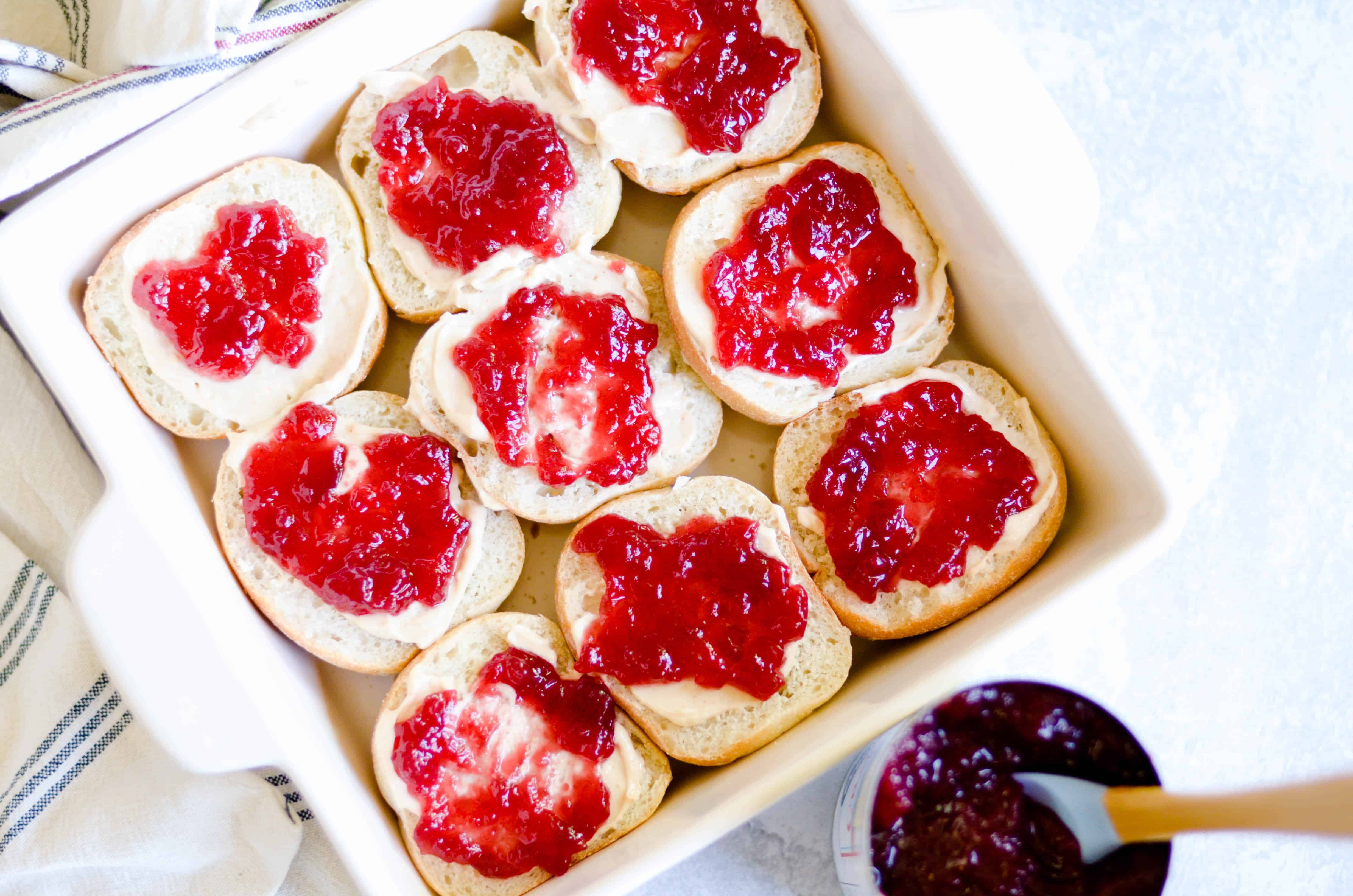 Cranberry Turkey Sliders with a Cajun Cream Cheese Spread