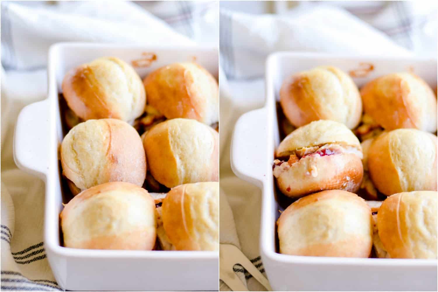 Cranberry Turkey Sliders with a Cajun Cream Cheese Spread