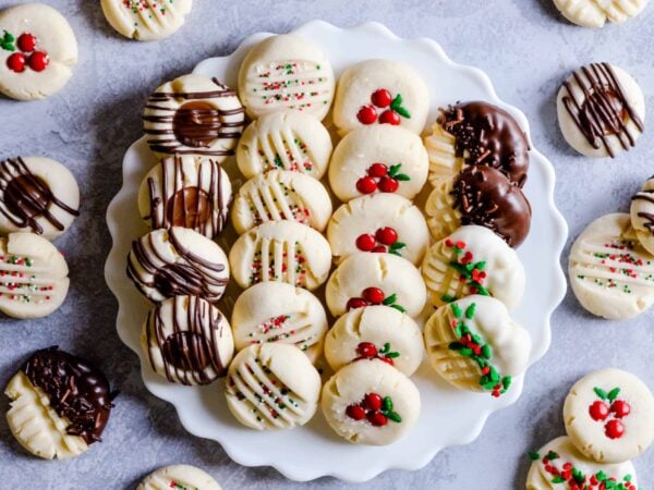 Whipped Shortbread Cookies Recipe