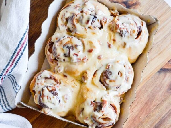 Maple Bacon Cinnamon Rolls Recipe