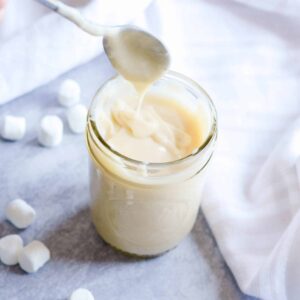 Homemade Marshmallow Sundae Sauce Recipe - Something Swanky