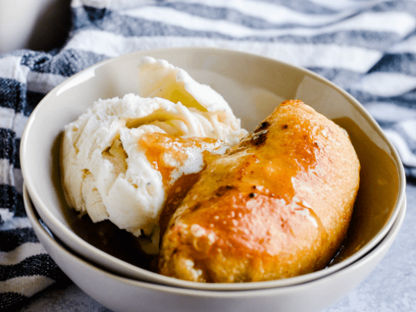 Easy Peach Dumplings Recipe