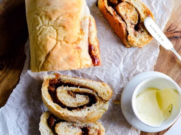 PB&J Swirl Bread Recipe