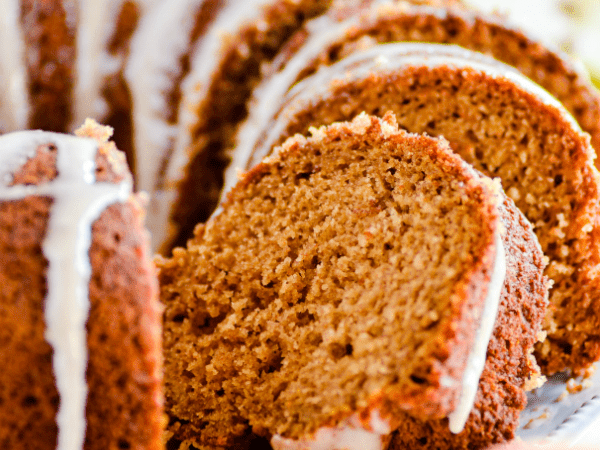 Apple Spice Cake with Maple Cinnamon Glaze Recipe