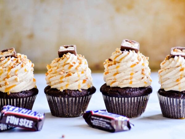 Snickers Cupcakes Recipe