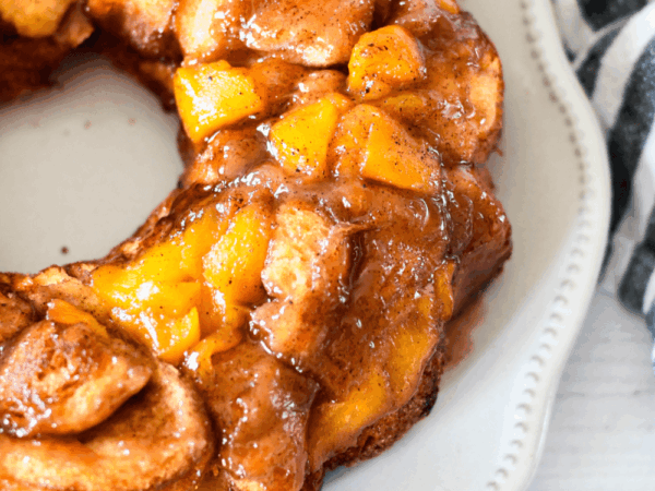 Peach Pie Monkey Bread Recipe