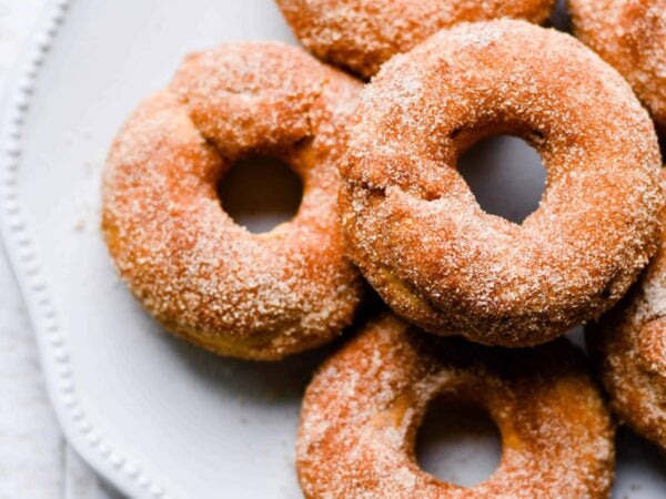 Cinnamon Sugar Baked Pumpkin Donuts Recipe