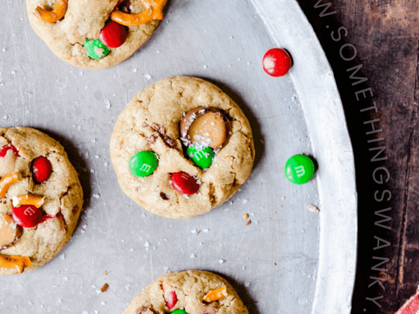 Rolo Pretzel M&M Cookies Recipe