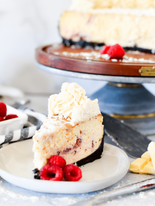 White Chocolate Raspberry Cheesecake Recipe
