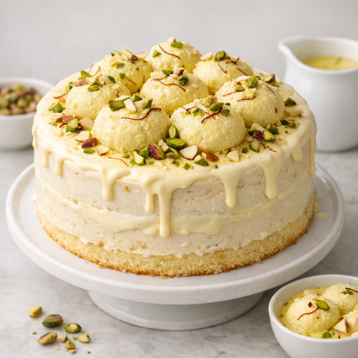 Rasmalai Cake Recipe
