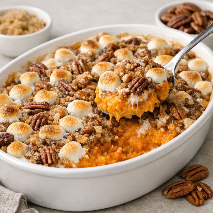 Sugary Sam Sweet Potato Casserole Recipe
