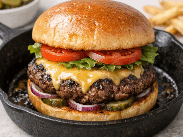 Cast Iron Skillet Hamburger: Easy Burgers at Home