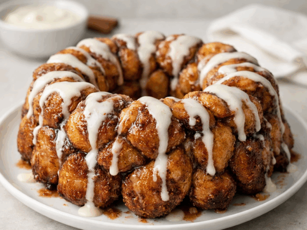 Cinnamon Roll Monkey Bread Easy Recipe