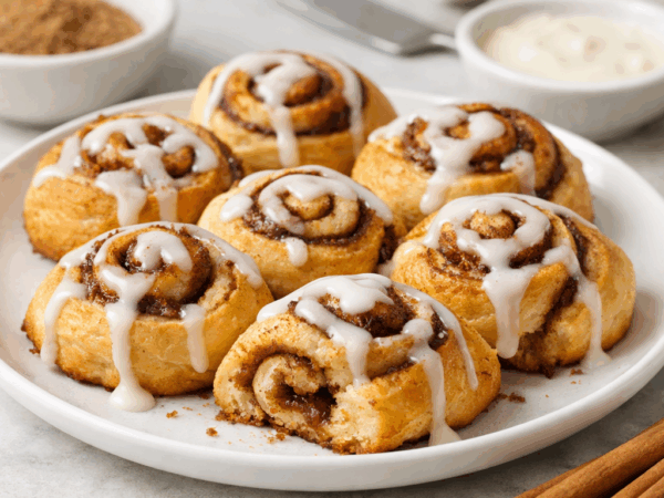 Crescent Roll Cinnamon Rolls: Easy Quick Recipe