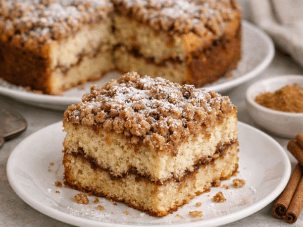 Grandma’s Cinnamon Cake Recipe With Sour Coffee Apple