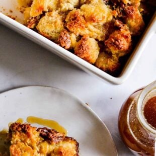 Pecan Pie Bread Pudding Recipe With Bourbon Sauce