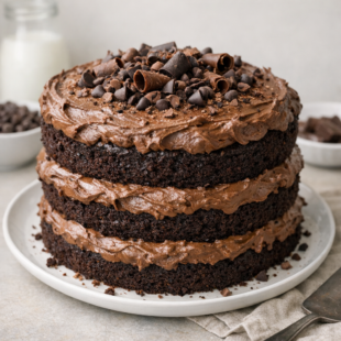 Discover the best doctored up cake mix cake EVER! Moist, fudgy & foolproof with simple swaps you'll absolutely love. 🎂